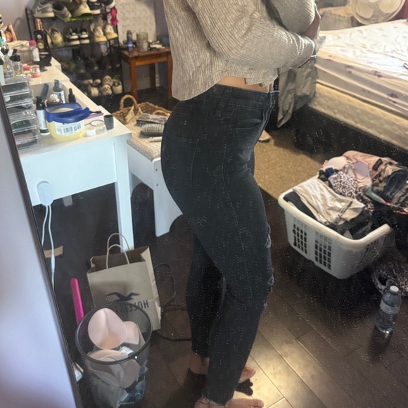 High rise skinny jeans size 5 - Picture 3 of 3